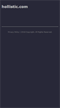 Mobile Screenshot of hollistic.com